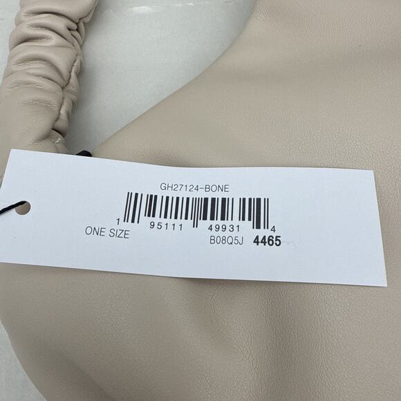 The Drop Women's Addison Soft Volume Top-Handle Bag Dusty (Ivory/Bone) NEW *READ - Picture 4 of 14